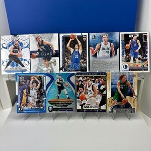 Cooper Flagg Topps Rookie Card + Dirk & Luka Mavs legends lot of 9